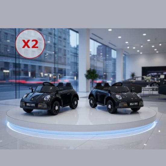 صورة (سيارتين) بورش أطفال كهربائي